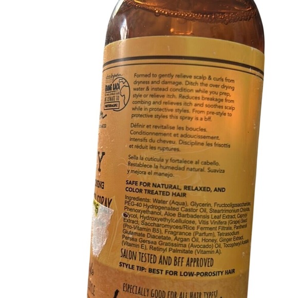 Urban Hydration Honey Health & Repair Detangling Spray. 6.8 fl oz. - Picture 4 of 4